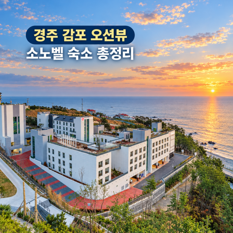 소노벨 경주 감포 예약 전 확인! 조식 후기부터 수영장·스위트·사우나·바베큐까지